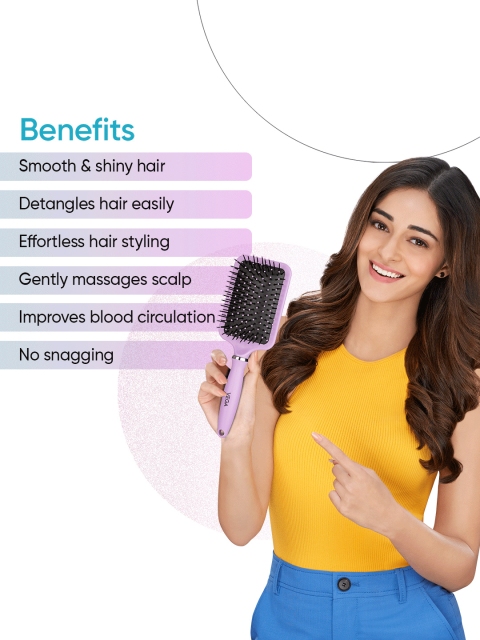 VEGA Paddle Hair Brush For Tangled hairs - E32-PB 5 VEGA Paddle Hair Brush For Tangled hairs - E32-PB