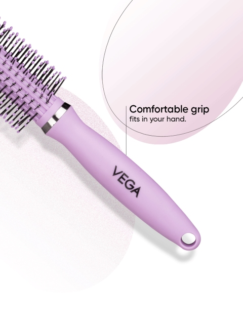 VEGA Round Hair Brush For Detangle Hair - E32-RB 3 VEGA Round Hair Brush For Detangle Hair - E32-RB