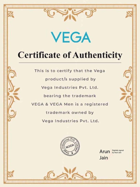 VEGA Unisex Black Flat Paddle Hair Brush 3 VEGA Unisex Black Flat Paddle Hair Brush