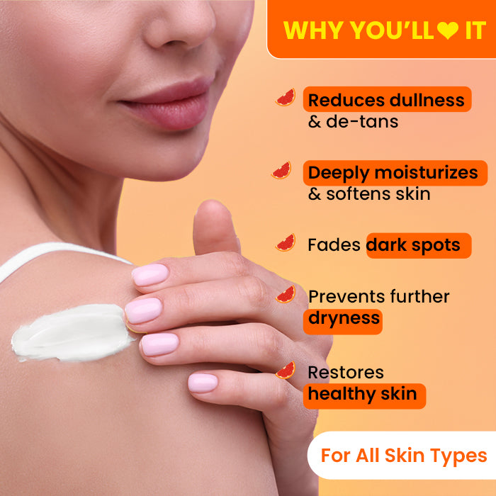 Vitamin C + E Body Lotion for Glowing Skin 2 Vitamin C + E Body Lotion for Glowing Skin