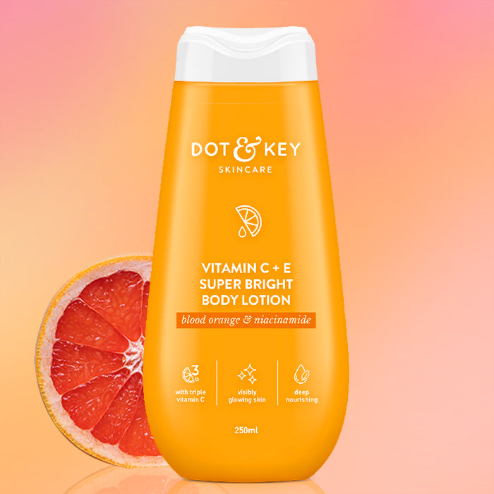 Vitamin C + E Body Lotion for Glowing Skin 1 Vitamin C + E Body Lotion for Glowing Skin
