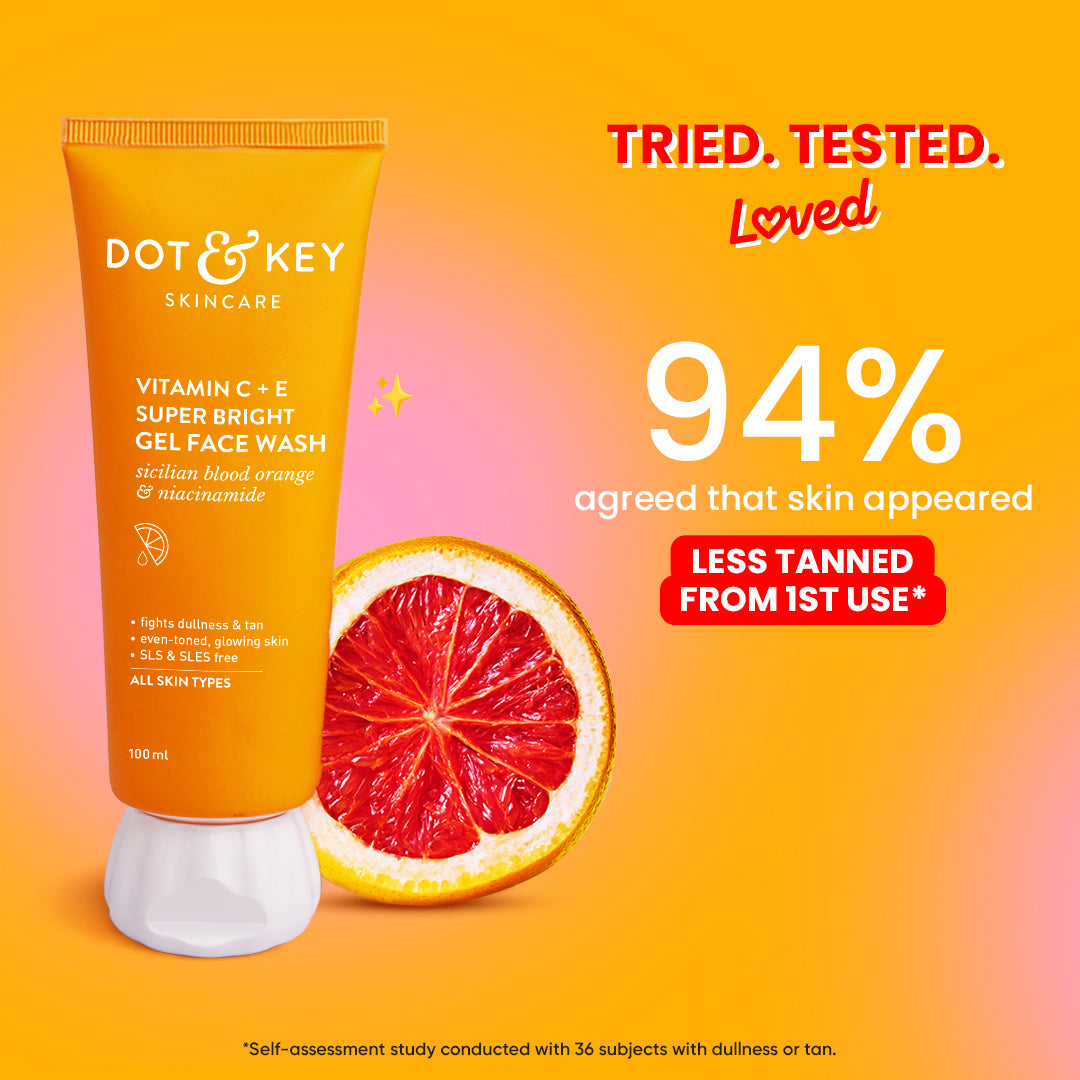 Vitamin C + E Gel Face Wash for Glowing Skin 5 Vitamin C + E Gel Face Wash for Glowing Skin