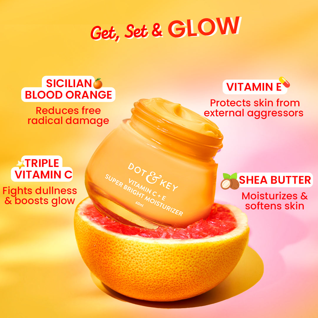 Vitamin C + E Moisturizer for Glowing Skin 3 Vitamin C + E Moisturizer for Glowing Skin