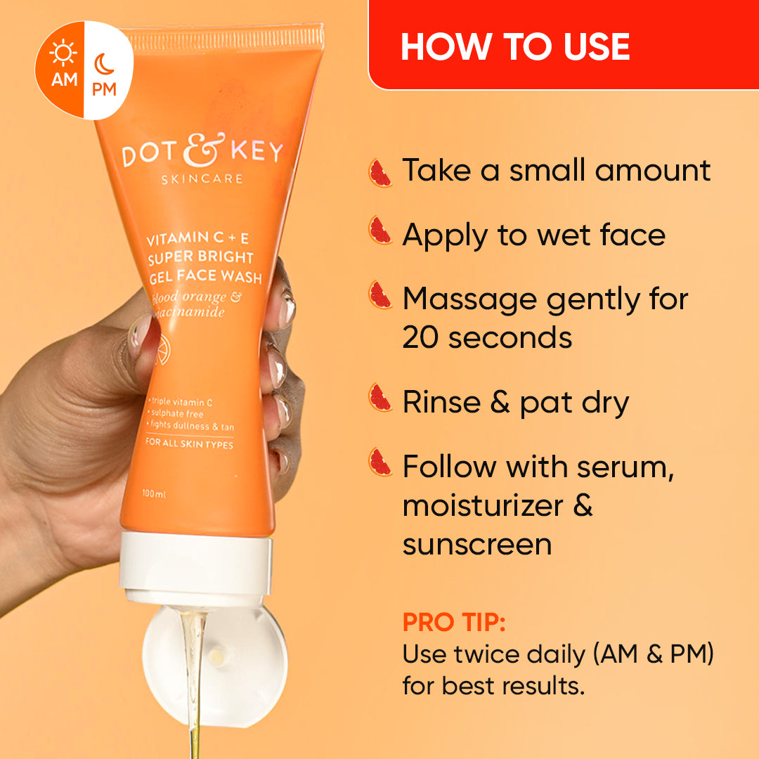 Vitamin C Gel Face Wash - Pack of 2 6 Vitamin C Gel Face Wash - Pack of 2