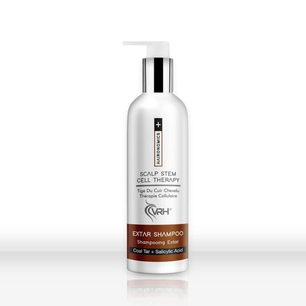 VRH Sclap Extra Shampoo with Coal Tar and 2% Salicylic Acid | Effective for Dandruff Control and Scalp Health | Gentle Cleansing Formula | 100ml