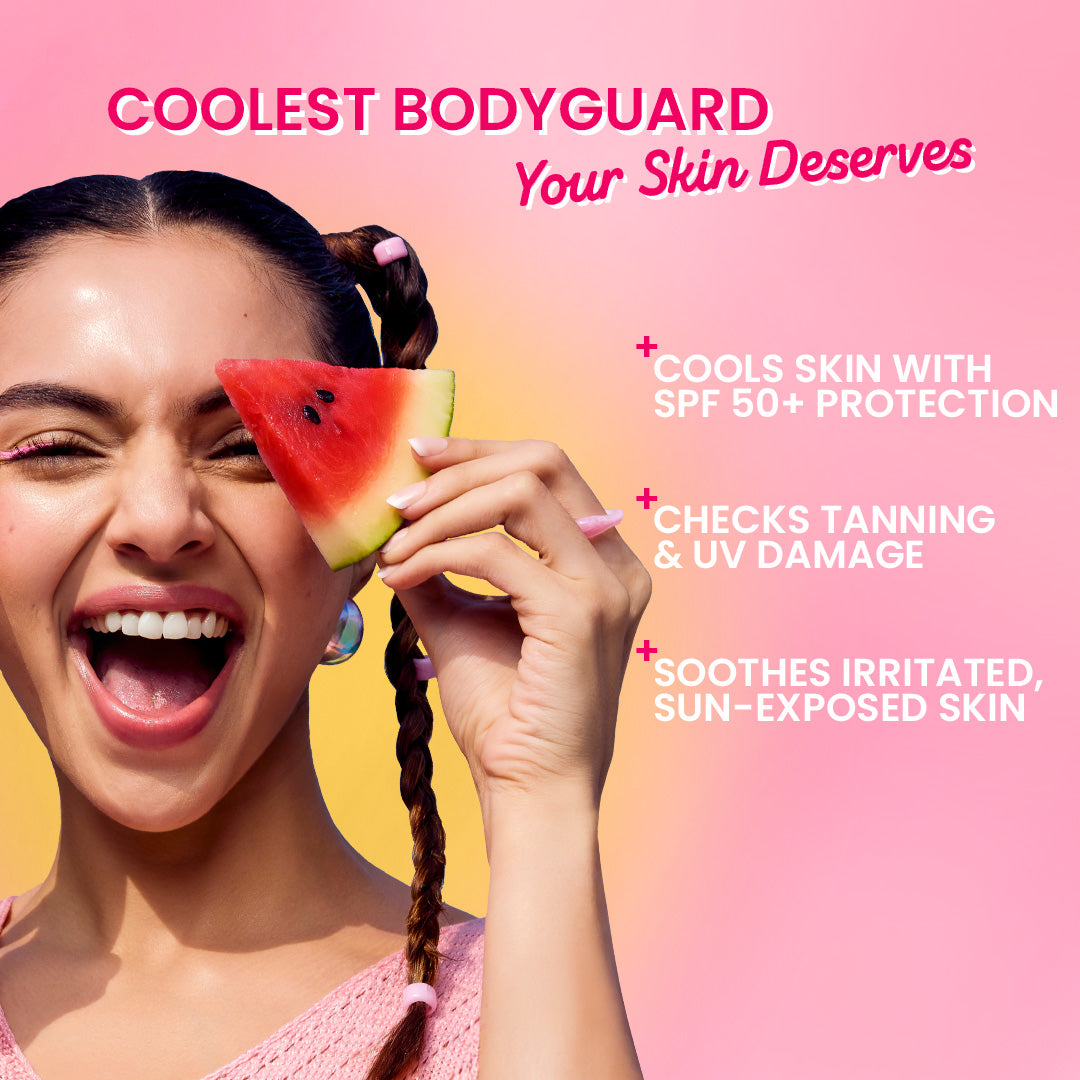 Watermelon Cooling Body Sunscreen Spray SPF 40+ PA+++ 5 Watermelon Cooling Body Sunscreen Spray SPF 40+ PA+++
