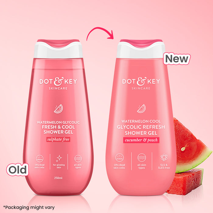 Watermelon Cooling Glycolic Acid Shower Gel 2 Watermelon Cooling Glycolic Acid Shower Gel