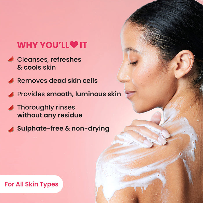 Watermelon Cooling Glycolic Acid Shower Gel 3 Watermelon Cooling Glycolic Acid Shower Gel