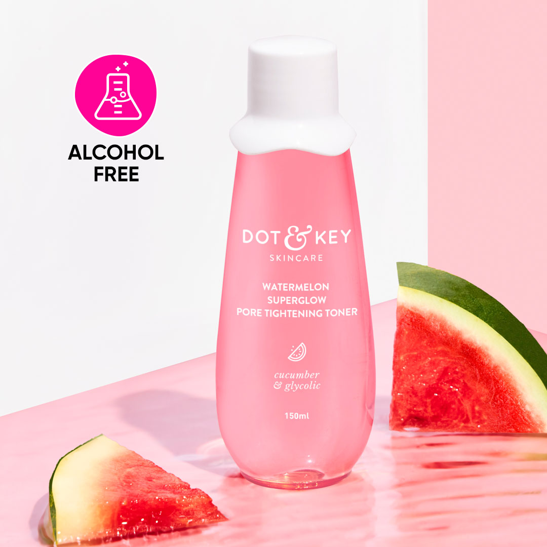 Watermelon + Glycolic Acid Toner for Pore Tightening 1 Watermelon + Glycolic Acid Toner for Pore Tightening