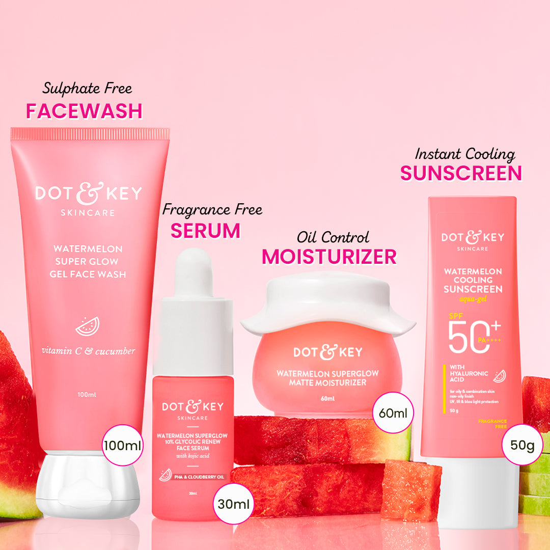 Watermelon Oil Free + Luminous Skin Combo 2 Watermelon Oil Free + Luminous Skin Combo