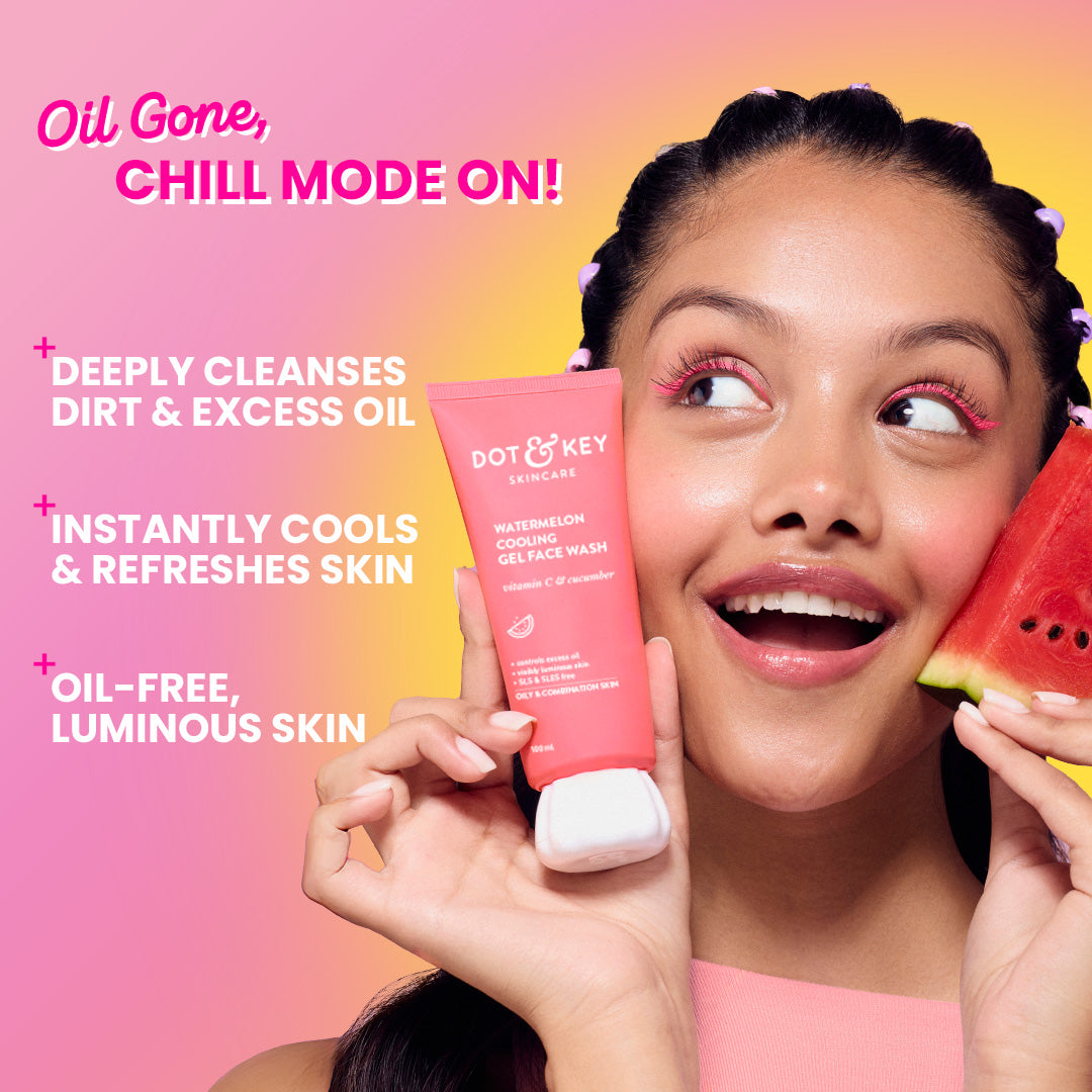 Watermelon + Vitamin C Gel Face Wash for Glowing Skin 4 Watermelon + Vitamin C Gel Face Wash for Glowing Skin