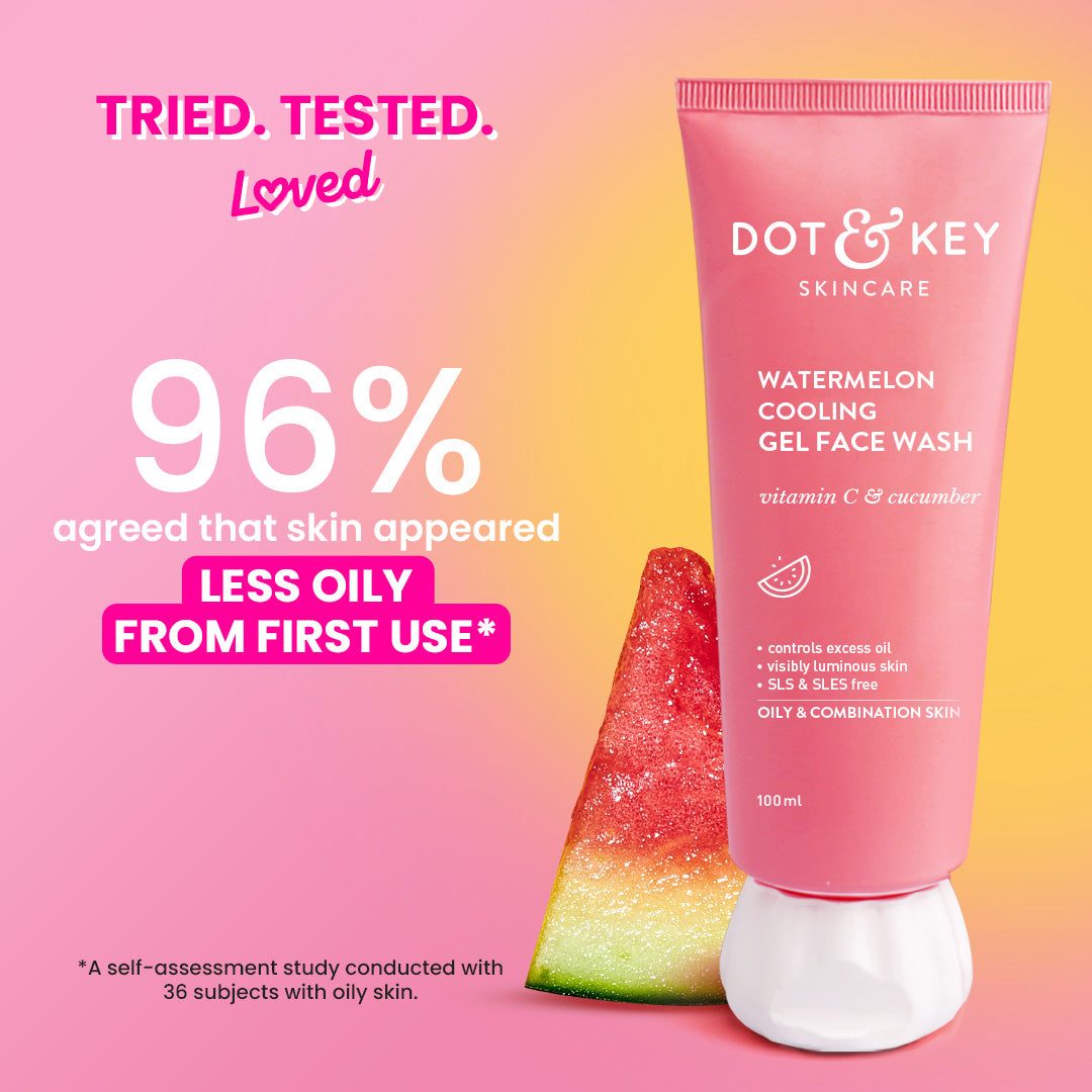 Watermelon + Vitamin C Gel Face Wash for Glowing Skin 5 Watermelon + Vitamin C Gel Face Wash for Glowing Skin
