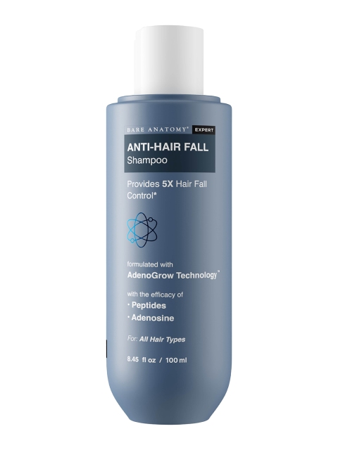 Bare Anatomy Anti Hair-Fall Shampoo with Sulphate & Paraben Free- 100 ml