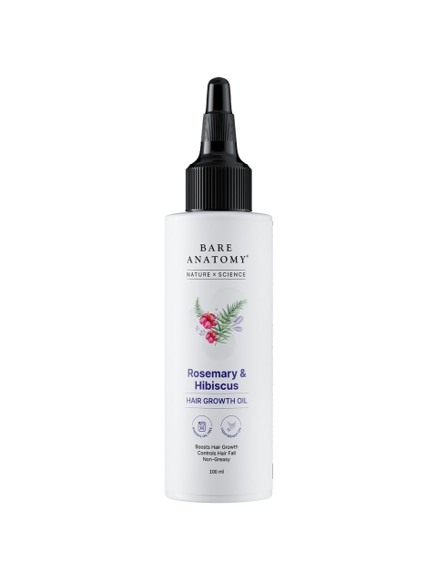 Bare Anatomy Rosemary Hibiscus Hair Growth Oil - 100ml