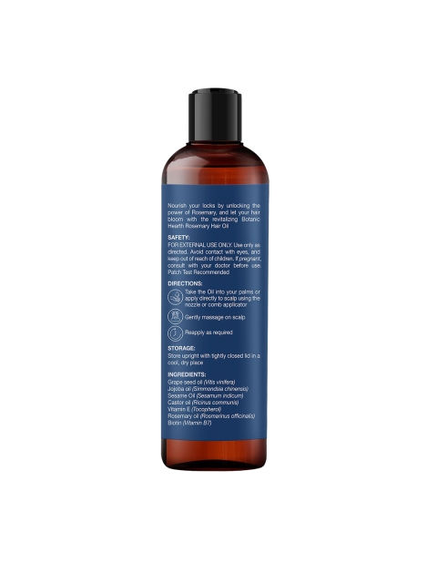 Botanic Hearth Rosemary Hair Oil With Biotin & Jojoba - 198ml 2 Botanic Hearth Rosemary Hair Oil With Biotin & Jojoba - 198ml