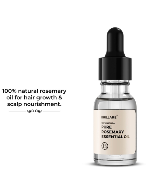 BRILLARE 100% Natural Pure Rosemary Essential Oil for Hair Growth - 15 ml 4 BRILLARE 100% Natural Pure Rosemary Essential Oil for Hair Growth - 15 ml