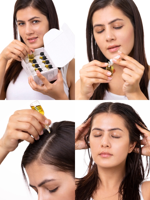 BRILLARE Argan & Phytolipid Oil Shots For Dry & Frizzy Hair - 6 ml Each 4 BRILLARE Argan & Phytolipid Oil Shots For Dry & Frizzy Hair - 6 ml Each