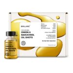BRILLARE Sustainable Set of 8 Hair Fall Control Oil Shots to Reduce Seasonal Hair Fall - 6 ml Each
