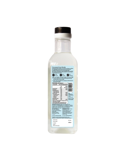 Kapiva Cold-Pressed Extra Virgin Coconut Hair Oil - 250 ml 2 Kapiva Cold-Pressed Extra Virgin Coconut Hair Oil - 250 ml