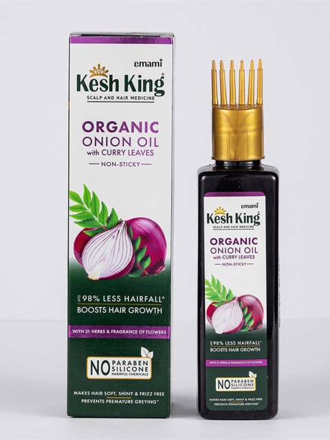 Kesh King Scalp & Hair Medicine Ayurvedic Anti-Hairfall Onion Hair Oil - 100 ml