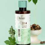 Nat Habit Cold Pressed 100% Pure Castor Oil with Vitamin E & Omega-6 for Skin & Hair-200ml