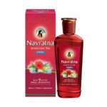 Navratna Cool Ayurvedic Hair Oil with 9 Active Herbal Ingredients - 750 ml