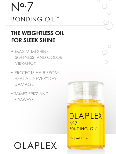 OLAPLEX No. 7 Bonding Hair Oil To Boost Shine & Strength - 30ml 6 OLAPLEX No. 7 Bonding Hair Oil To Boost Shine & Strength - 30ml