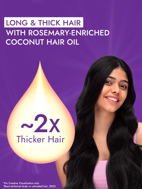 Parachute Advanced Rosemary-Enriched Coconut Hair Oil - 300 ml 2 Parachute Advanced Rosemary-Enriched Coconut Hair Oil - 300 ml