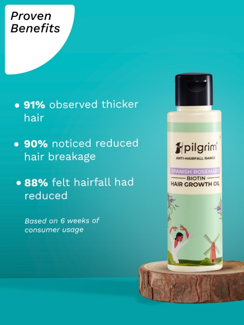 Pilgrim Spanish Rosemary & Biotin Growth Oil - 100ml 4 Pilgrim Spanish Rosemary & Biotin Growth Oil - 100ml