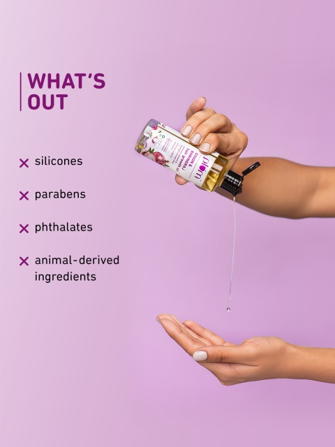 Plum Pink Onion and Bhringraj Hair Growth Oil with Curry Leaves and Amla Oil for all hair types-100 ml 6 Plum Pink Onion and Bhringraj Hair Growth Oil with Curry Leaves and Amla Oil for all hair types-100 ml