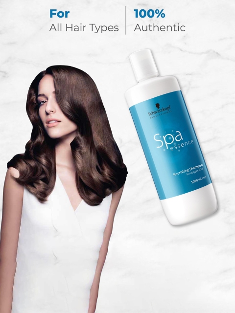 Schwarzkopf PROFESSIONAL Spa Essence Shampoo for Damaged Hair & Nourishment - 1 L 5 Schwarzkopf PROFESSIONAL Spa Essence Shampoo for Damaged Hair & Nourishment - 1 L