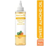 WishCare Unisex Pure Cold Pressed Sweet Almond Oil 200ml