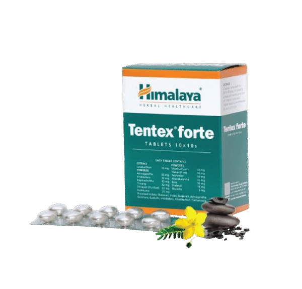 Himalaya Tentex Forte Tablets (10 PCS, Pack of 10)