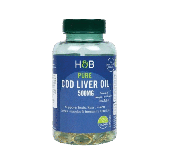 Holland & Barrett Cod Liver Oil 500mg