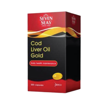 Seven Seas Cod Liver Oil GOLD (500 Capsules)