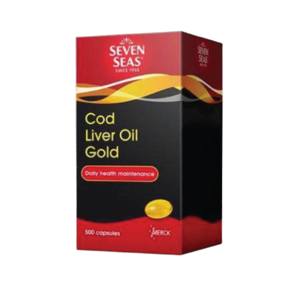 Seven Seas Cod Liver Oil GOLD (500 Capsules)