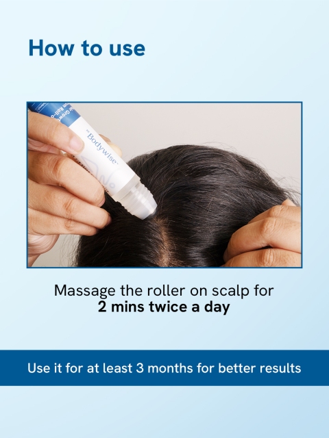 Be Bodywise 2Pcs Hair Serum Roll-On with Rosemary & Redensyl for Hair Growth - 25ml each 6 Be Bodywise 2Pcs Hair Serum Roll-On with Rosemary & Redensyl for Hair Growth - 25ml each