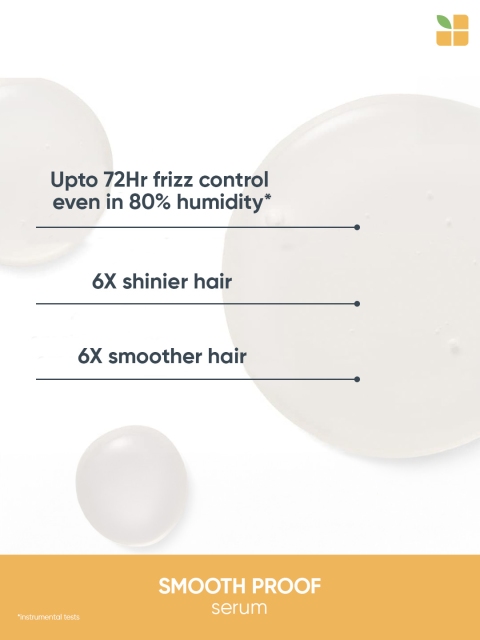 Biolage Smoothproof Professional 6-in-1 Hair Serum for Frizz with Avocado Oil - 100ml 5 Biolage Smoothproof Professional 6-in-1 Hair Serum for Frizz with Avocado Oil - 100ml