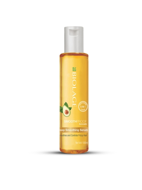 Biolage Smoothproof Professional 6-in-1 Hair Serum for Frizz with Avocado Oil - 100ml