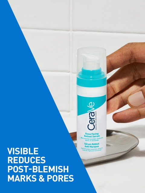 CeraVe Resurfacing Retinol Serum with Licorice Root Extract & Niacinamide - 30ml 6 CeraVe Resurfacing Retinol Serum with Licorice Root Extract & Niacinamide - 30ml