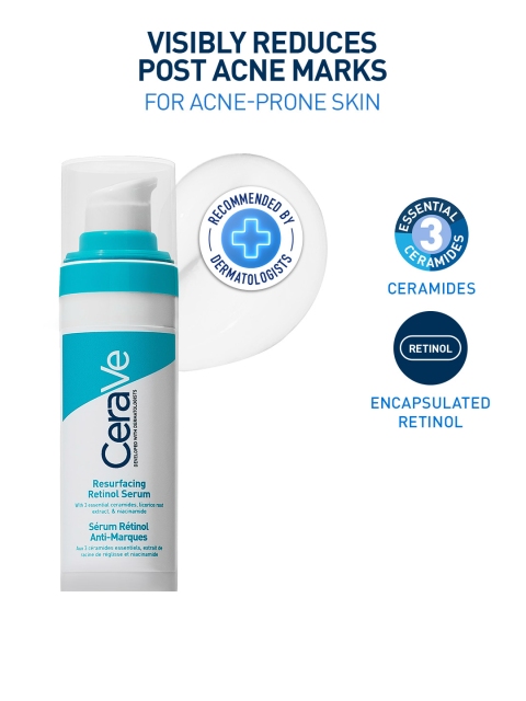 CeraVe Resurfacing Retinol Serum with Licorice Root Extract & Niacinamide - 30ml