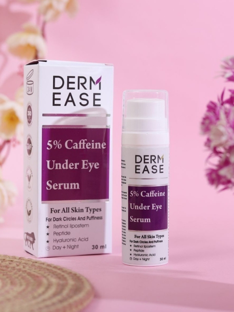 DERMEASE 5% Caffeine Under Eye Serum with Peptide for Dark Circles & Puffiness - 30 ml 2 DERMEASE 5% Caffeine Under Eye Serum with Peptide for Dark Circles & Puffiness - 30 ml