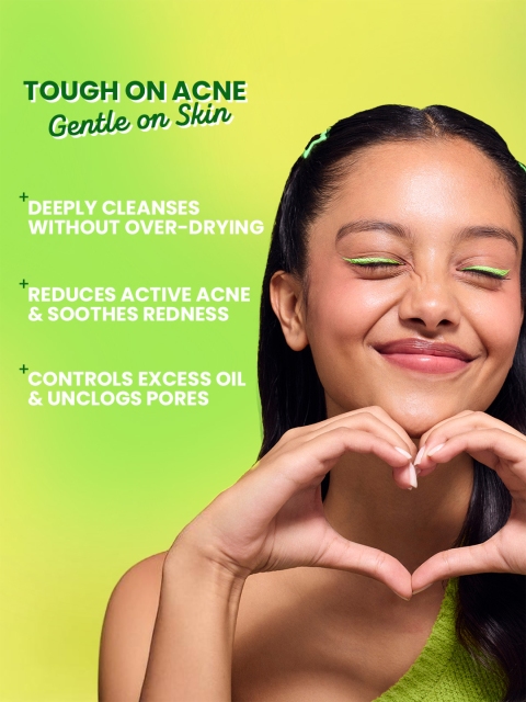 DOT & KEY Cica Anti-Acne Facewash with 2% Salicylic & Green Tea- Cleanses Pores - 100ml 4 DOT & KEY Cica Anti-Acne Facewash with 2% Salicylic & Green Tea- Cleanses Pores - 100ml