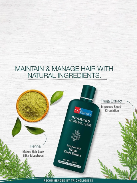 Dr. Batras Anti Dandruff Hair Serum 125ml + Conditioner 200ml & Normal Hair Shampoo 500ml 3 Dr. Batras Anti Dandruff Hair Serum 125ml + Conditioner 200ml & Normal Hair Shampoo 500ml
