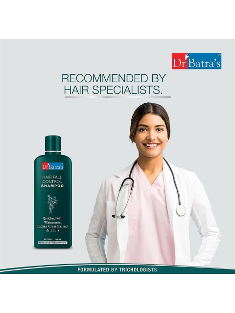 Dr. Batras Hair Vitalizing Serum 125ml & Hair Fall Control Shampoo 200ml 3 Dr. Batras Hair Vitalizing Serum 125ml & Hair Fall Control Shampoo 200ml