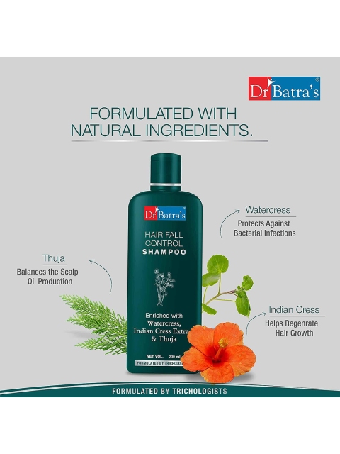 Dr. Batras Hair Vitalizing Serum 125ml & Hair Fall Control Shampoo 200ml 5 Dr. Batras Hair Vitalizing Serum 125ml & Hair Fall Control Shampoo 200ml