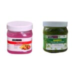 FEELHIGH Set Of 2 Fruit Gel And Bamboo Gel Scrub - 500gm + 500gm