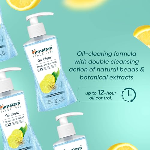 Himalaya Oil Clear Lemon Face Wash, 200ml 5 Himalaya Oil Clear Lemon Face Wash, 200ml