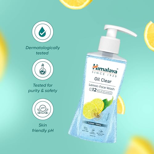 Himalaya Oil Clear Lemon Face Wash, 200ml 6 Himalaya Oil Clear Lemon Face Wash, 200ml