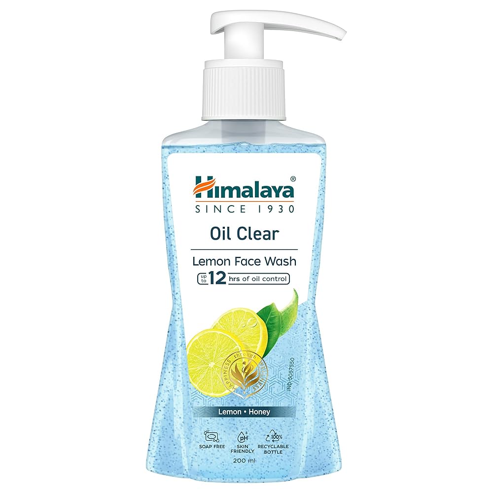 Himalaya Oil Clear Lemon Face Wash, 200ml 1 Himalaya Oil Clear Lemon Face Wash, 200ml